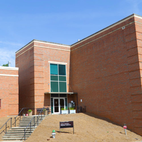 The Athens Veterinary Diagnostic Laboratory building